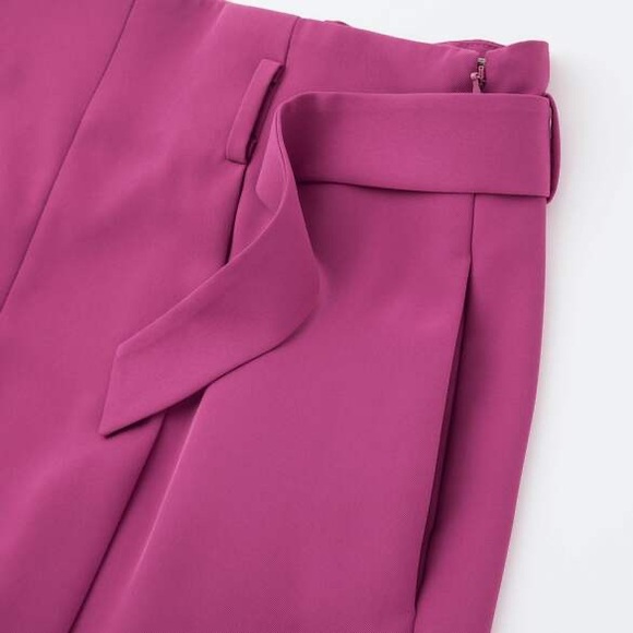 Uniqlo Women Drape Shorts - Navy Blue - Picture 11 of 11